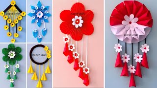colour paper craft flower craft wall hanging simple designs art paper craft ideas
