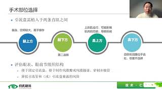演讲：青光眼引流阀植入术后并发症的处理