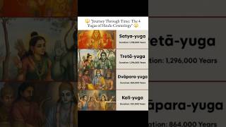 🔱 "Journey Through Time: The 4 Yugas of Hindu Cosmology" 🔱