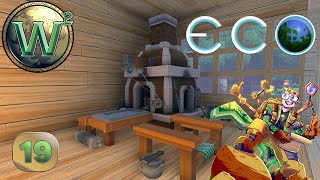 Eco 11 Solo - Pottery & Bricks & Starting Glass - Let's Play, Stream - Episode 19