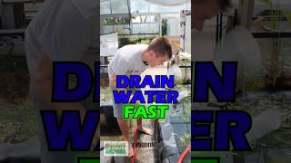 Drain Water 💦 FAST!