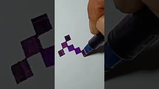 Letter i with parallelpen#calligraphy #parallelpen #lettering #letterabc #belajarkaligrafi