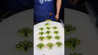 #Learn How to Cucumber 🥒 Make Carving cutting design#Creative Vagetable#Easy Vagetable Carving#