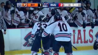 RMU vs RIT - Men's Hockey Highlights [Game 2]