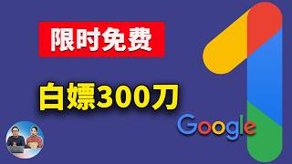 白嫖300刀！免费领 15个月 Google AI Pro + 2TB 网盘，高级 Veo 3 视频生成，限时免费！｜零度解说