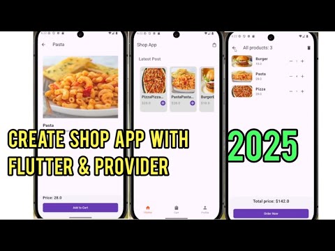 Create full ecommerce app with Flutter and Provider | Best Shop App Tutorial with Flutter & Provider
