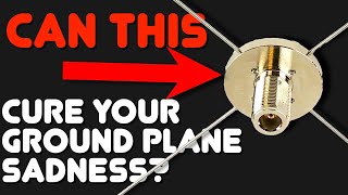 What If You Don't Have A Good Ground Plane? Do Ground Plane Kits Work? Use A Mobile Antenna At Home!
