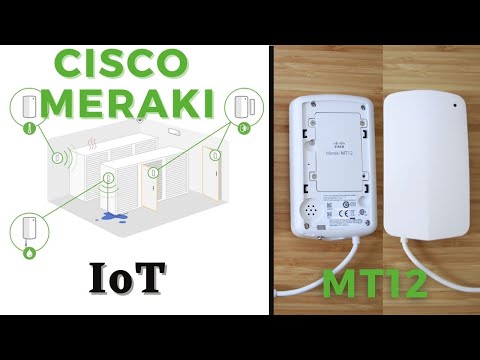 Cisco Meraki IoT Sensor MT12 - Basic Setup (Connect and Configure Guide)