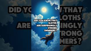 Did you know that sloths are surprisingly strong swimmers? #slothfacts #slowandsteady #nature