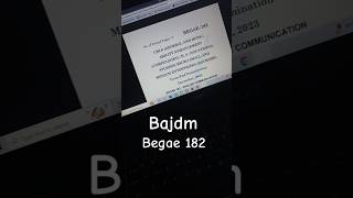 IGNOU bajdm students. #examinfo #exam #ignou #allthebest #newcourse #everyone #ignouupdate #shorts