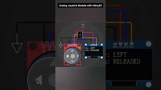 Analog Joystick module with Attiny85 Microcontroller