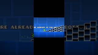 if u cant fall down the stairs #shorts #geometrydash