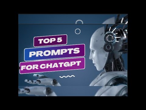 PROMPTs for ChatGPT
