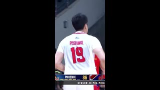 Pessumal QUICK TRIGGER TRIPLE for Brgy. Ginebra vs. Phoenix | PBA Season 49 Philippine Cup