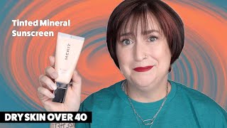 MERIT: THE UNIFORM TINTED MINERAL SPF | Dry Skin Review & Wear Test