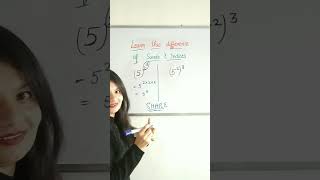 Learn this difference of Surds and Indices #shorts #mathshorts #youtubeshorts #youtube #surds