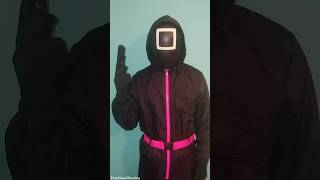 Squid Game Masked Officer #outfit #cosplay