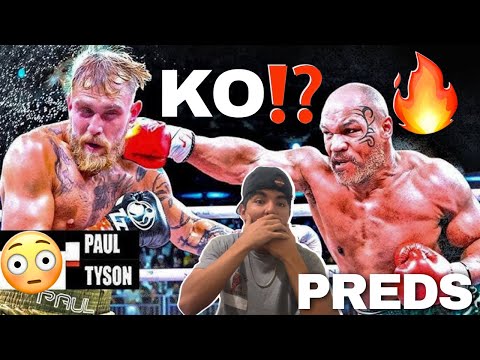 JAKE PAUL VS MIKE TYSON PREDICTIONS