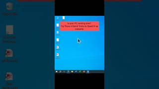 Make Your PC 5x Faster in 30 Seconds #pctricks #speeduppc