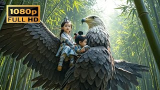 The little boy was taken away by a giant eagle and possessed boundless magical powers#cdrama