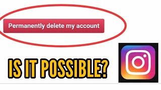 How to Delete Instagram Account Without Password || Instagram Account Delete Problem Solved 2023