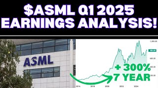 ASML Q1 2025 Earnings Analysis | What to expect for Q2 2025 Earnings 7/16!
