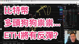 比特幣的多頭狗狗祟祟...能突破11萬？以太ETH將有反彈？