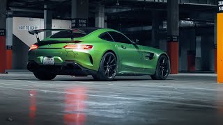 AMG GTR Night Run. [4K]