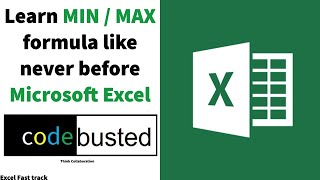 How to use MIN and MAX formula in Excel || Basic to Advance Microsoft Excel