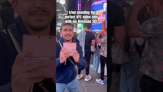 I made the BEST video of NYC only with my Nintendo 3DS 😱#nintendo3ds #nintendo #nyc #gaming