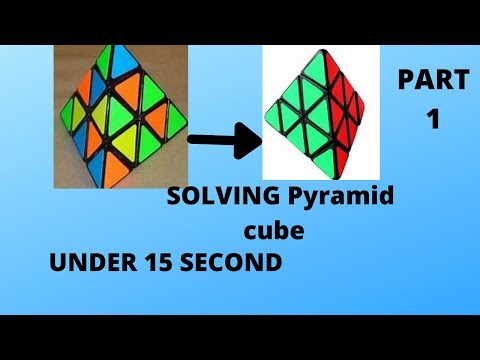 Solving Pyramid cube under 15 second