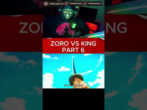 FIRST TIME WATCHING ZORO VS KING Reaction PART 6.  #onepiece #luffyanime