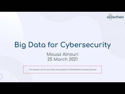 Big Data for Cybersecurity - Webinar