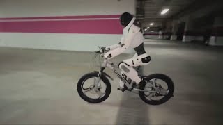 China-developed new humanoid robot rides bike, performs delicate tasks