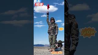 烎烎烎！某型反坦克火箭实弹射击发发命中  #正能量#反坦克火箭 #shorts