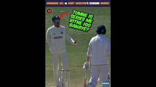 Shubman Gill vs Jonny Bairstow's Sledging Moment 🤣 #shorts #indvseng #test5 #day3