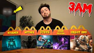DO NOT ORDER ALL ADULT MINECRAFT HAPPY MEALS AT 3 AM!! (THEY CAME AFTER US)