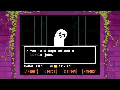Undertale PS4 - Meeting Napstablook
