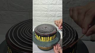 Chocolate White Jelly Cake Design #reelsshorts #chocolate #chocolatecake #viralshort #shortvideo