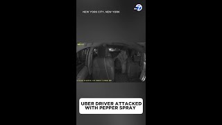 Uber driver attacked with pepper spray
