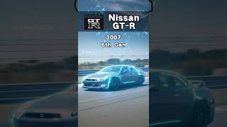 A brief history of Nissan GTR's automotive evolution (1969-2025)#GTR #NissanGTR #Nissan #cars