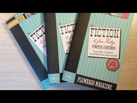 Plumbago Magazine Issue 3: "The Fiction & Poetry Issue" - Unboxing