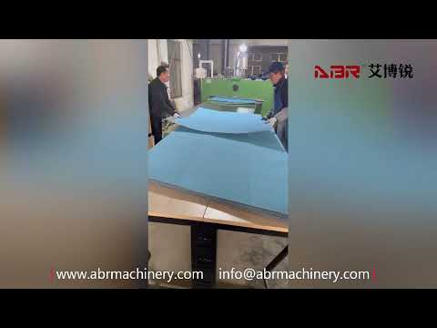 Abrasive Cloth Slitting & Cut to Length Machine