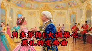 贝多芬降E大调第七莫扎特变奏曲   Beethoven's E-flat Major Variations on a Theme by Mozart