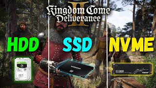 HDD vs SSD vs M.2 NVMe - Kingdom Come: Deliverance 2 | SSD Required?