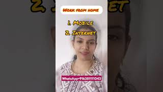 Work from home 🏡|Part time jobs|Freelancing|Digital marketing #freelancejobs #workfromehomejob