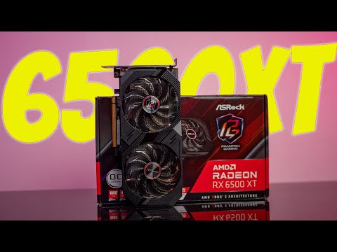 AMD RX6500XT首發評測：可能是目前最有可能原價買到的一款顯卡！AMD RX6500XT Review