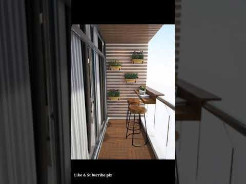 Beautiful Balcony decor Ideas!Balcony Decorating Ideas!#Balconydecorideas#balcony#shorts#UNIQUEWORLD