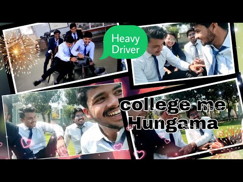 Sayar Jaani And The Heavy Driver 😎 | College me Bawaal | college vlog #tyagifaloda