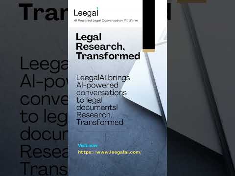 AI Powered Legal Conversation Platform |  #legal #ai #business #deeplearning #leegalai #deeptech